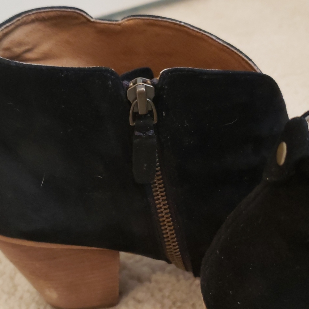 Susina- Ankle Boots- Black Suede - Picture 4 of 7
